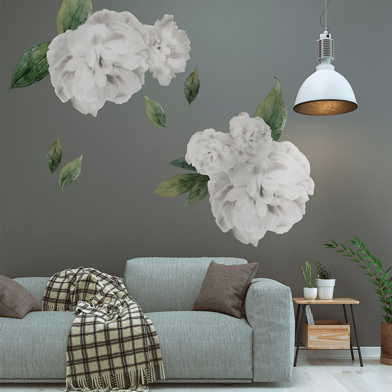 Peonias blancas